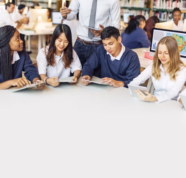 Education professionals learning together